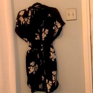 SHEIN / Floral Shirt Dress